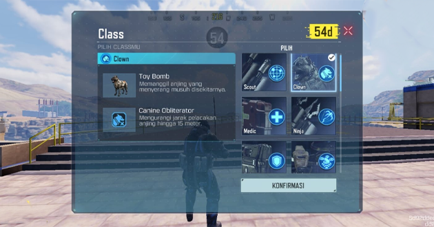 Class Call of Duty Mobile