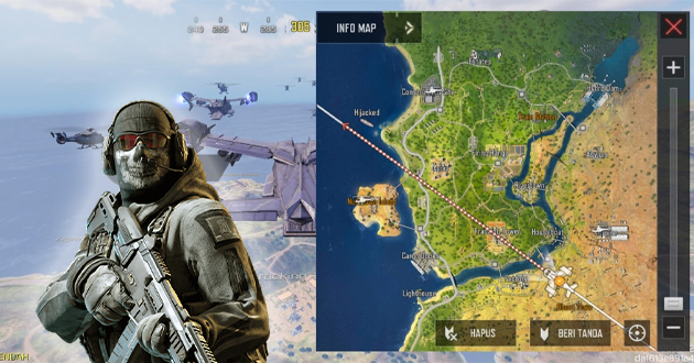 Lokasi Looting Map Blackout Call of Duty Mobile