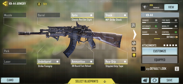 KN-44 ADS and Control Loadout