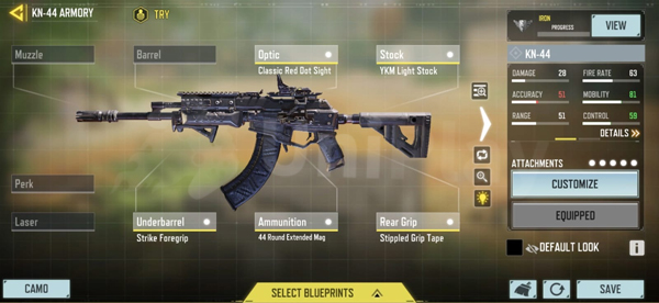 KN-44 Stability and Endurance Loadout